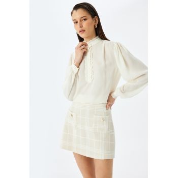 Bluza lejera si transparenta