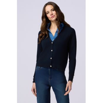 Cardigan cu decolteu in V
