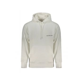 Hanorac barbati - cu imprimeu cu logo - Regular fit -  Alb
