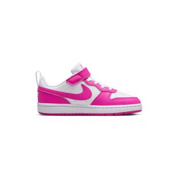 Pantofi sport de piele ecologica cu velcro Court Borough
