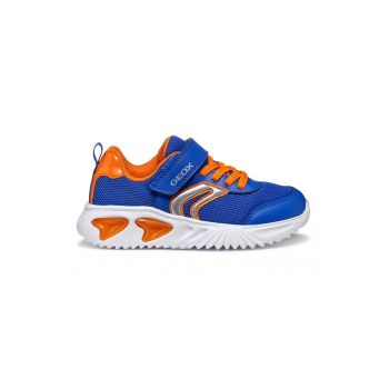 Pantofi sport din plasa si piele ecologica - cu velcro