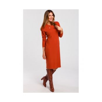 Rochie pulover -  Bumbac/Elastan