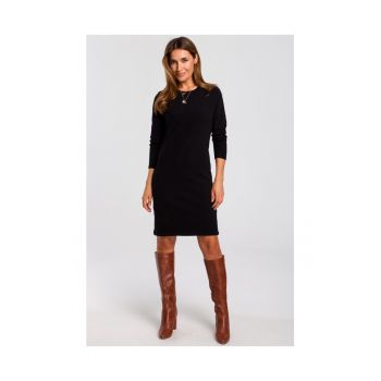 Rochie pulover -  Bumbac/Elastan
