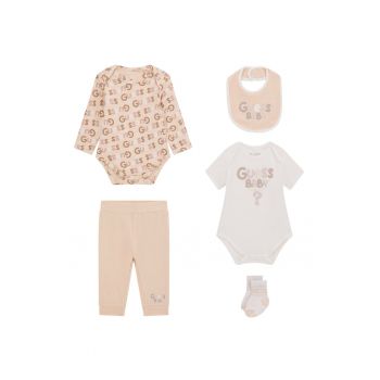 Set de body si pantaloni din bumbac - 5 Piese