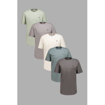 Set de tricouri regular fit - 5 piese