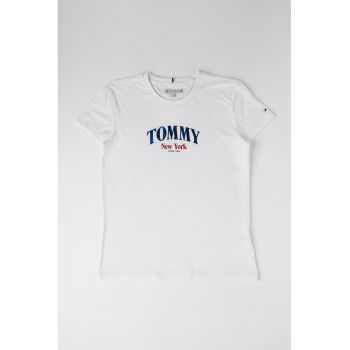 Tricou din amestec de bumbac cu imprimeu logo