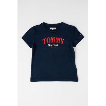 Tricou din amestec de bumbac cu imprimeu logo