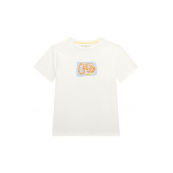 Tricou din bumbac cu imprimeu logo