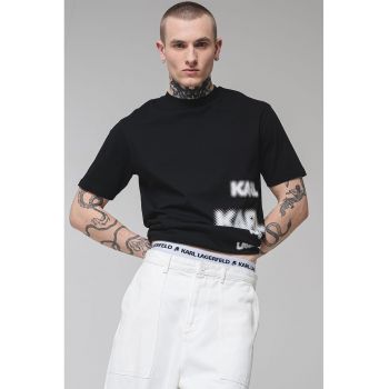 Tricou din bumbac cu logo