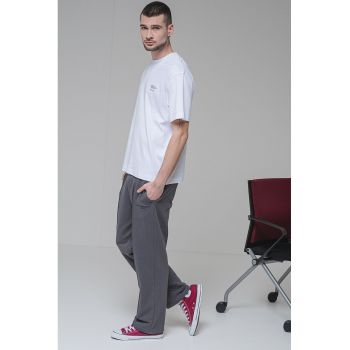 Tricou din bumbac cu model pe partea din spate