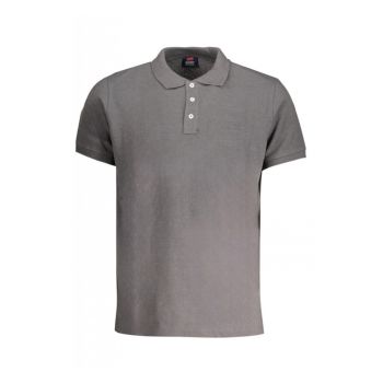 Tricou polo barbati - cu mini logo brodat - Regular fit -  inchis