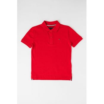 Tricou polo din bumbac pique