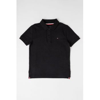 Tricou polo din bumbac pique
