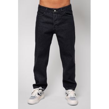 Blugi lungi din denim Black III 14456 de firma originali