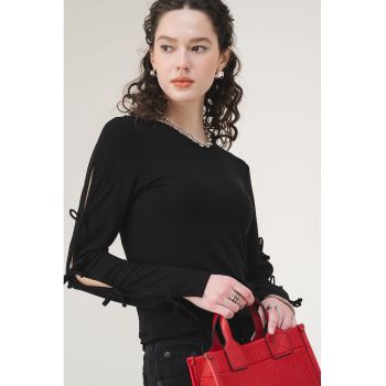 Bluza cu funde Felina