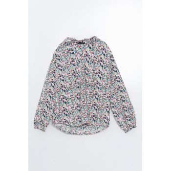 Bluza cu model abstract