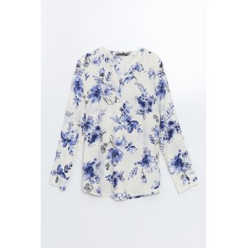 Bluza-tunica cu imprimeu