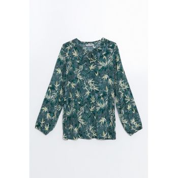 Bluza-tunica cu imprimeu