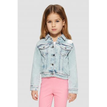 Jacheta de denim din amestec de lyocell