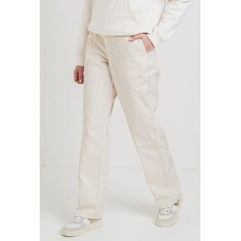 Pantaloni drepti cu buzunare laterale