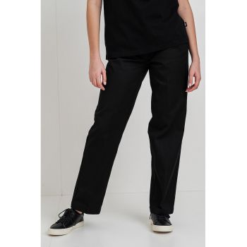 Pantaloni regular fit din amestec de bumbac