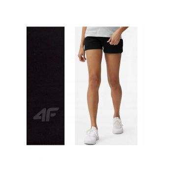 Pantaloni scurti dama -  Bumbac - Marime L - Negru