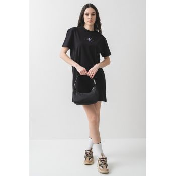 Rochie-tricou din amestec de bumbac