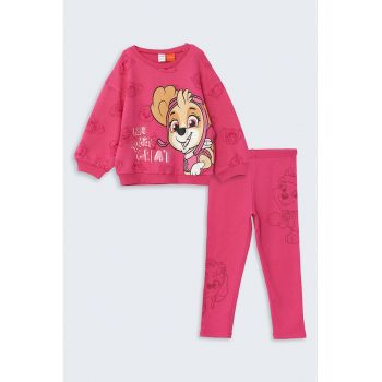 Set de bluza si pantaloni de trening din amestec de bumbac - 2 piese