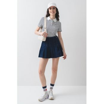 Tricou polo cambrat