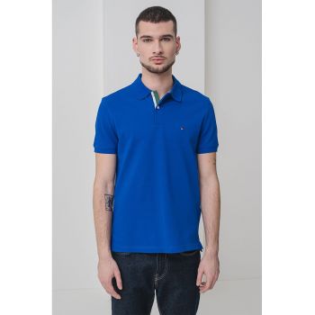Tricou polo din amestec de bumbac organic