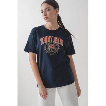 Tricou relaxed fit din bumbac