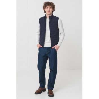 Vesta regular-fit cu aspect matlasat