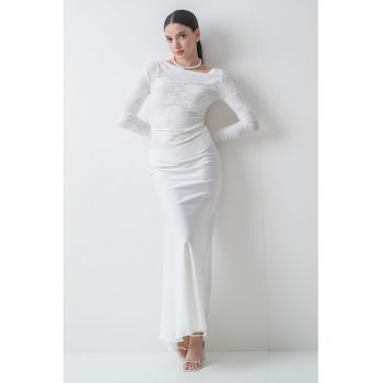 Bluza cu decolteu barcuta