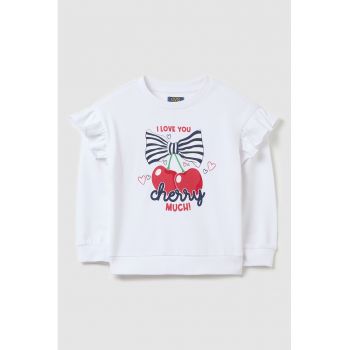 Bluza de trening din bumbac cu imprimeu grafic