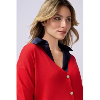 Cardigan cu decolteu in V