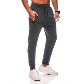 Pantaloni de trening cu buzunare cu fermoar
