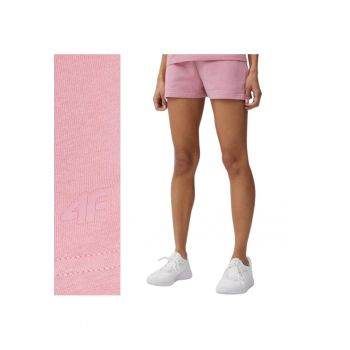Pantaloni scurti dama -  Bumbac - Marime M - Roz deschis