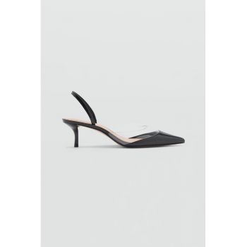 Pantofi slingback cu varf ascutit