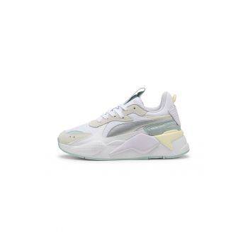 Pantofi sport cu garnituri de piele RS-X Metallic