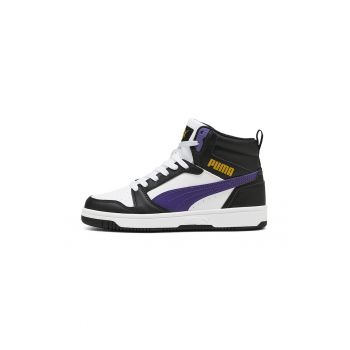 Pantofi sport mid-cut din piele ecologica Rebound V6