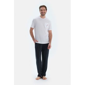 Pijama din amestec de bumbac