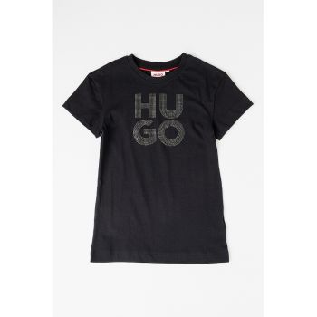 Rochie-tricou cu strasuri