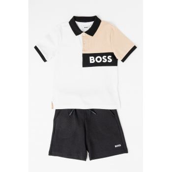 Set de bermude si tricou polo