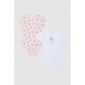 Set de body-uri de bumbac- 2 piese