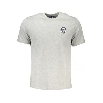 Tricou barbati -  90% Bumbac - 10% Viscosa - Gri - 902839000