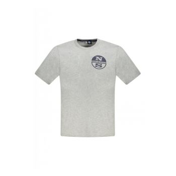 Tricou barbati - cu imprimeu cu logo - Regular fit