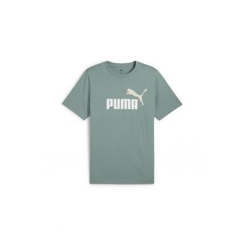 Tricou cu decolteu la baza gatului si logo
