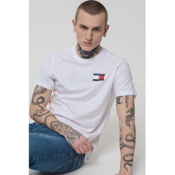 Tricou de bumbac cu logo