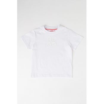 Tricou din bumbac cu logo