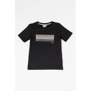 Tricou lejer din bumbac cu design grafic